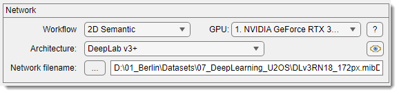 Deep MIB Network panel