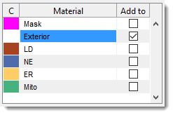 Segmentation Table